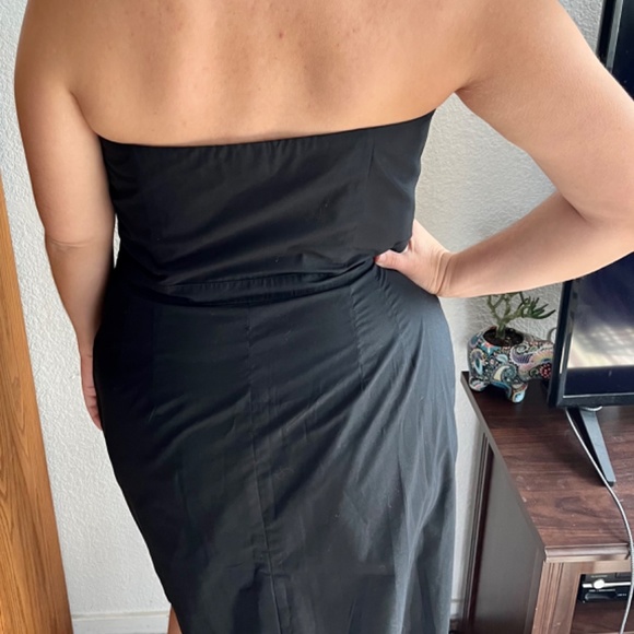 Ann Taylor LOFT black sleeveless dress size 14 - Picture 4 of 7